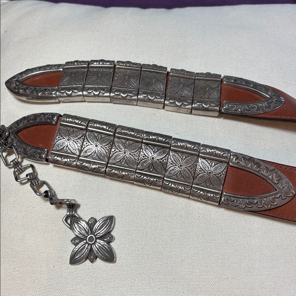 Brighton Vintage Rare brown leather belt - Picture 8 of 8
